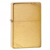  ZIPPO 240 Vintage Brushed Finish Brass