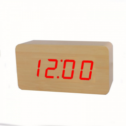 Electric LED Alarm Clock XONIX GHY-015YK/BR/RED