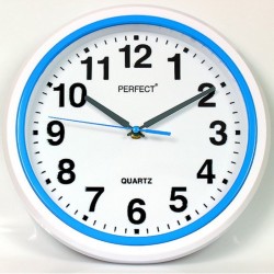 PERFECT Wall clock FX-5841/BLUE
