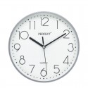 PERFECT Настенные кварцевые часы FX-5814/SILVER