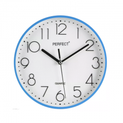 PERFECT Настенные кварцевые часы FX-5814/BLUE