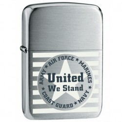   Lighter ZIPPO 24297 United We Stand Chrome