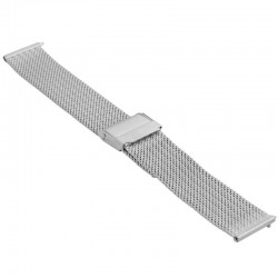 Браслет для часов BISSET BM-105/18 SILVER MAT