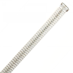 Металлический браслет-резинка для часов M-SILVER-087-LADY