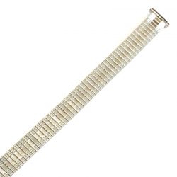 Металлический браслет-резинка для часов  M-SILVER-107-LADY