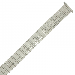 Metalinė tampoma laikrodžio apyrankė M-SILVER-131-MEN