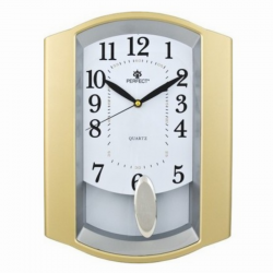 PERFECT Wall clock PW016 -0214/GOLD