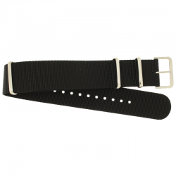 Ремешок для часов  Woven miltary strap 111G.BLACK.20