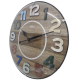 ADLER 30169 DARK WOOD   Wall clock