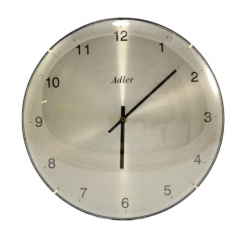 ADLER 30177 SILVER Wall clock