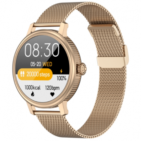 Smart watch CF90 RG STEEL with amoled screen