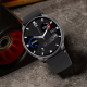 Smart watch KM09 BK SIL