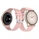 Smart watch KM09 PINK SIL