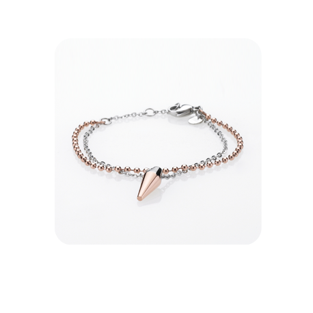 Apyrankė Storm Pendulum Bracelet Rose Gold