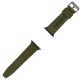 Watch Strap TIMBERLAND STRAP SAPO L GREEN FABRIC GUN 22 mm
