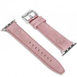 Watch Strap TIMBERLAND STRAP LACANDON L PINK LEATHER SS 22 mm