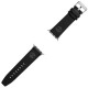 Watch Strap TIMBERLAND STRAP ASHBY L BLACK LEATHER SS 22 mm