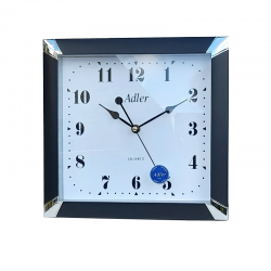 ADLER 30089 BLACK Wall clock 