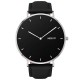 Smart watch Garett Verona silver-black leather