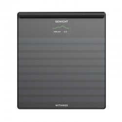 Withings išmaniosios svarstyklės Body scan connected health station Black