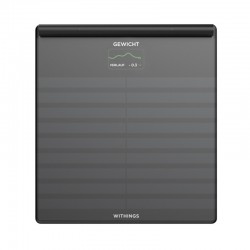 Withings smart scales Body scan connected health station Black