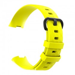 Fitbit Charge 3/4 SL Yelow Silicone watch strap