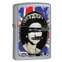 Žiebtuvėlis Zippo 28024 Sex Pistols God Save the Queen Street Chrome