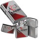  Lighter ZIPPO 28192 80TH Anniversary Lighter, Brushed Chrome