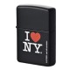  Lighter ZIPPO 24798 Classic I Love NY Black Matte
