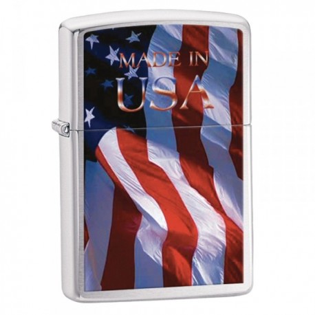 Žiebtuvėlis ZIPPO 24797 Made in USA Flag 