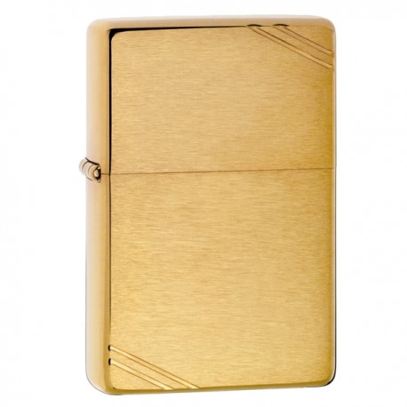 Žiebtuvėlis ZIPPO 240 Vintage Brushed Finish Brass