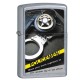 Žiebtuvėlis ZIPPO 28279 Classic Street Chrome Police Badge Handcuff Windproof Pocket