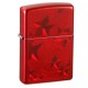 Зажигалка ZIPPO 28339 Classic Iced Stars Candy Apple Red Windproof