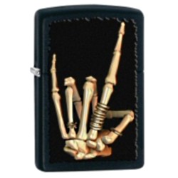 Žiebtuvėlis ZIPPO 28438 Skeleton Hand Windproof