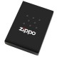 Lighter ZIPPO 28277 Classic Satin Chrome Flag Pattern Windproof Pocket 