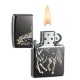 Žiebtuvėlis ZIPPO 28645 Running Horse Black Ice Windproof Pocket