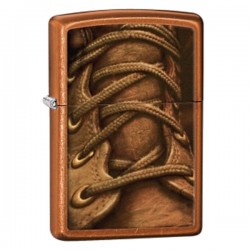 Žiebtuvėlis ZIPPO 28672 Boot Laces Toffee Brown