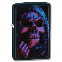 Žiebtuvėlis ZIPPO 28306 Classic Grim Reaper Black Matte