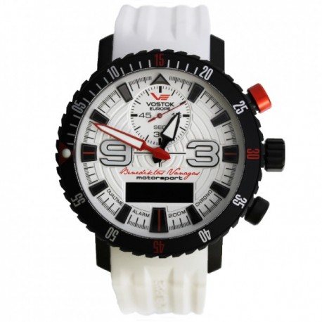 Vostok Europe Benediktas Vanagas WHITE EDITION 9516-5554355