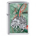 Зажигалка ZIPPO 24931 Zodiac Aries High Polish Chrome