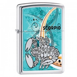 Žiebtuvėlis  ZIPPO 24938 Zodiac Scorio High Polish Chrome