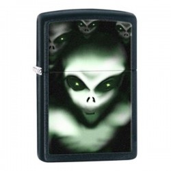 Зажигалка ZIPPO 28863 Aliens Black Matte