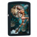 Žiebtuvėlis  ZIPPO 28670 Steampunk Aviator Girl, Black Matte