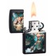 Žiebtuvėlis  ZIPPO 28670 Steampunk Aviator Girl, Black Matte