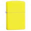 Зажигалка ZIPPO 28887, Neon Yellow Finish Lighter, Full Size