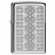 Žiebtuvėlis  ZIPPO 28657 High Polish Chrome Swirled Circles Pocket