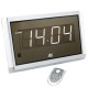 Electric XONIX Clock 2502C/WHITE