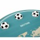 Rhythm World Soccer CMG277NR05 настенные кварцевые часы