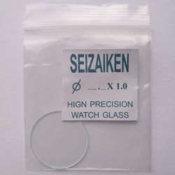 10,0x1,0 mm Mineralinis. Laikrodžio stikliukas