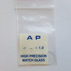 20.4X1,0mm Mineral. Glass for watches